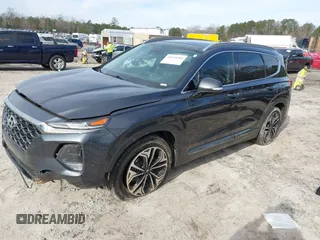 2020 Hyundai Santa Fe Limited with VIN 5NMS53AA2LH301974, listed as a IAAI auction lot 41614588 with 104,621 mi miles. Bid and sale history available at carsss.com. Image 2.