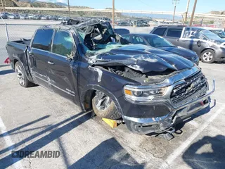 2019 Ram 1500 Limited with VIN 1C6SRFHT8KN839939, listed as a IAAI auction lot 42225074 with Not provided miles and . Bid and sale history available at DreamBid. Image 1.