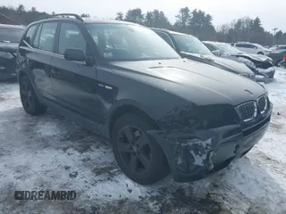 2006 BMW X3 3.0i with VIN WBXPA93446WG77448, listed as a IAAI auction lot 41517272 with 117,112 mi miles. Bid and sale history available at carsss.com. Image 1.