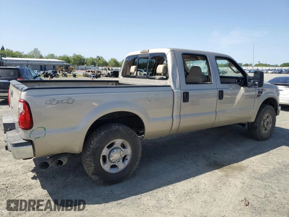 2010 Ford Super Duty F-250 SRW XL with VIN 1FTSW2BRXAEB30015, listed as a Copart auction lot 52293465 with 0 mi miles and Salvage Title. Bid and sale history available at carsss.com. Image 3.