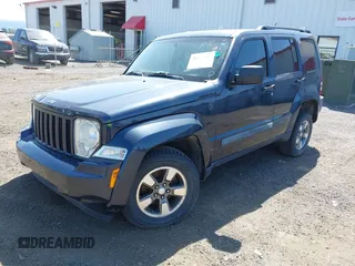 2008 Jeep Liberty Sport with VIN 1J8GN28KX8W286197, listed as a IAAI auction lot 36071505 with 172,751 mi miles. Bid and sale history available at carsss.com. Image 2.