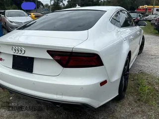 2018 Audi S7 Prestige with VIN WAU2FAFC0JN010706, listed as a Copart auction lot 81540284 with 56,208 mi miles and Salvage Title. Bid and sale history available at carsss.com. Image 4.