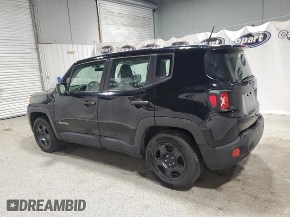 2019 Jeep Renegade Sport with VIN ZACNJAAB7KPK17919, listed as a Copart auction lot 55537205 with 83,080 mi miles and Clean title. Bid and sale history available at DreamBid. Image 2.
