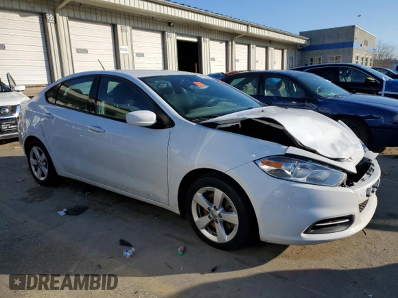 2016 Dodge Dart SXT Sport with VIN 1C3CDFFAXGD802289, listed as a Copart auction lot 49369365 with 70,964 mi miles and Salvage Title. Bid and sale history available at DreamBid. Image 4.
