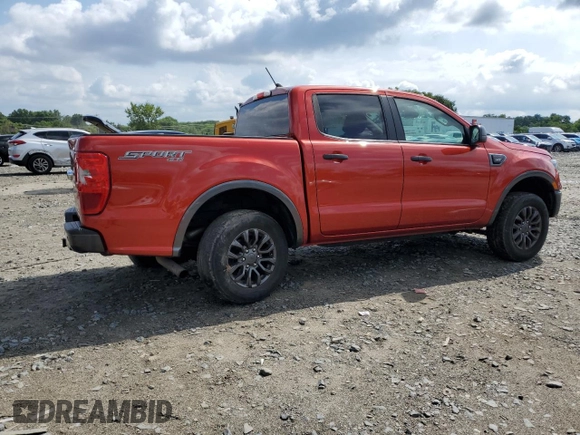2019 Ford Ranger XL with VIN 1FTER4FH7KLB06687, listed as a Copart auction lot 64516165 with 42,288 mi miles and Salvage title. Bid and sale history available at DreamBid. Image 3.