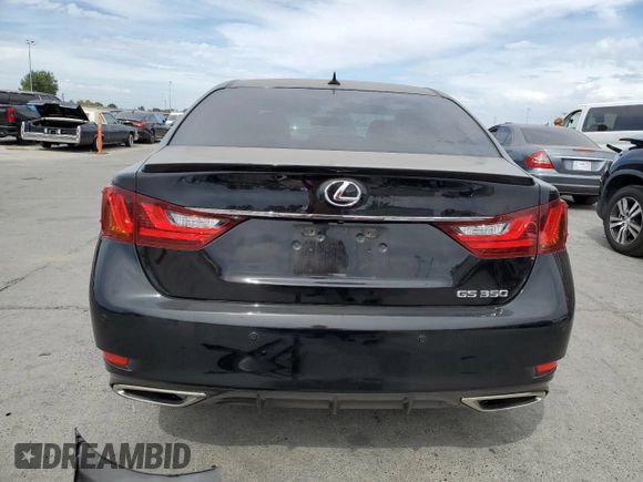2013 Lexus GS 350 with VIN JTHBE1BL5D5011042, listed as a Copart auction lot 71249974 with 168,819 mi miles and Salvage Title. Bid and sale history available at carsss.com. Image 6.