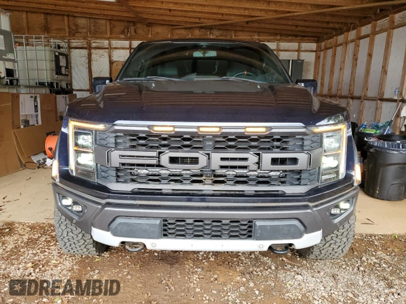 2021 Ford F-150 Raptor with VIN 1FTFW1RG7MFC35951, listed as a Copart auction lot 42691875 with 38,371 mi miles and Salvage Title. Bid and sale history available at carsss.com. Image 5.