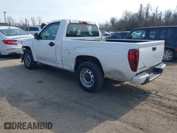 2012 Chevrolet Colorado Work Truck with VIN 1GCCSBF96C8164819, listed as a IAAI auction lot 41652054 with 160,637 mi miles. Bid and sale history available at carsss.com. Image 3.
