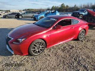 2017 Lexus RC 200t z VIN JTHHA5BC3H5005646, wystawiony jako Copart lot #84836004 z przebiegiem 57 014 mil mil oraz Czysty tytuł • Clean title. Historia ofert i sprzedaży dostępna na DreamBid. Obrazek 1.