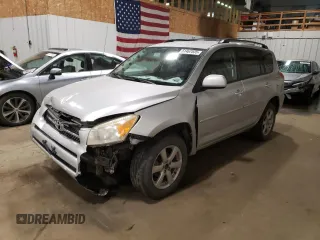 2008 Toyota RAV4 Limited with VIN JTMZD31V686072837, listed as a Copart auction lot 61467535 with 180,976 mi miles and Salvage title. Bid and sale history available at DreamBid. Image 1.