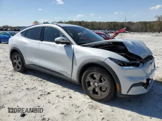 2021 Ford Mustang Mach-E Select with VIN 3FMTK1SS2MMA56757, listed as a Copart auction lot 50552335 with 40,049 mi miles and Non Repairable. Bid and sale history available at DreamBid. Image 4.
