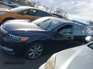 2014 Acura RLX with VIN JH4KC1F39EC002017, listed as a IAAI auction lot 41749675 with 162,000 mi miles. Bid and sale history available at carsss.com. Image 14.