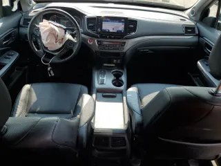 2022 Honda Ridgeline RTL-E with VIN 5FPYK3F7XNB023787, listed as a Copart auction lot 66883515 with 49,786 mi miles and Salvage title. Bid and sale history available at DreamBid. Image 8.