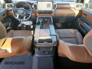 2024 Toyota Tundra 1794 Edition with VIN 5TFMC5DB7RX064784, listed as a Copart auction lot 62749385 with 17,587 mi miles and Salvage title. Bid and sale history available at DreamBid. Image 8.