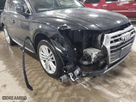 2018 Audi Q5 Premium Plus with VIN WA1BNAFY9J2010653, listed as a IAAI auction lot 41656213 with 133,672 mi miles. Bid and sale history available at carsss.com. Image 6.