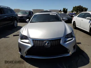 2015 Lexus RC 350 with VIN JTHHE5BC1F5002505, listed as a Copart auction lot 69480104 with 57,600 mi miles and Salvage Title. Bid and sale history available at carsss.com. Image 5.