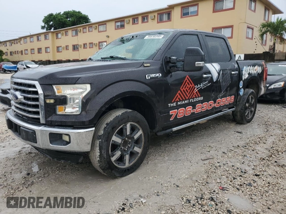 2015 Ford F-150 XL with VIN 1FTEW1CP8FKF13075, listed as a Copart auction lot 59530395 with 174,975 mi miles and Clean title. Bid and sale history available at DreamBid. Image 1.