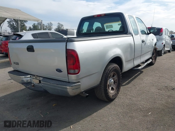 2002 Ford F-150 XL with VIN 1FTRX17262NB99755, listed as a IAAI auction lot 41181246 with 1 mi miles. Bid and sale history available at carsss.com. Image 4.