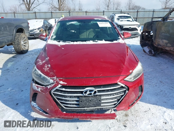 2017 Hyundai Elantra SE with VIN 5NPD74LF0HH125700, listed as a IAAI auction lot 41615195 with 102,116 mi miles and . Bid and sale history available at DreamBid. Image 12.