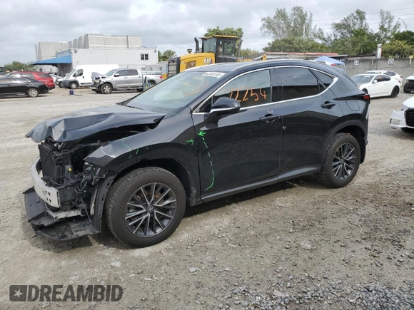 2022 Lexus NX 350 Premium with VIN 2T2GGCEZXNC008067, listed as a Copart auction lot 82538783 with 22,254 mi miles and . Bid and sale history available at DreamBid. Image 1.