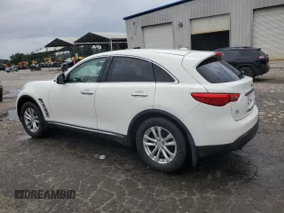 2013 Infiniti FX with VIN JN8CS1MWXDM173538, listed as a Copart auction lot 59340875 with 155,731 mi miles and Salvage title. Bid and sale history available at DreamBid. Image 2.