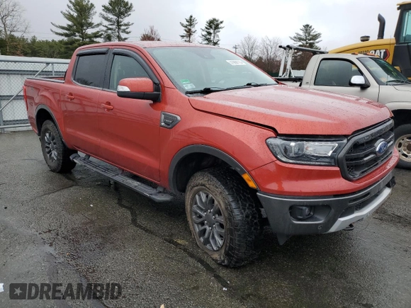 2019 Ford Ranger XL with VIN 1FTER4FH3KLB17556, listed as a Copart auction lot 51968115 with 76,539 mi miles and Salvage Title. Bid and sale history available at DreamBid. Image 4.