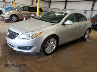 2014 Buick Regal with VIN 2G4GK5EXXE9299467, listed as a Copart auction lot 53897085 with 123,800 mi miles and Salvage title. Bid and sale history available at DreamBid. Image 1.