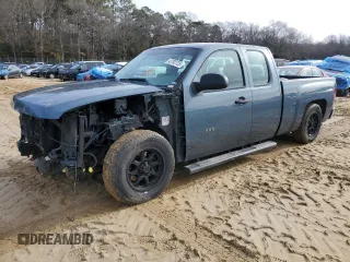 2011 Chevrolet Silverado 1500 Work Truck with VIN 1GCRCPEA9BZ105563, listed as a Copart auction lot 43702725 with 190,383 mi miles and Salvage Title. Bid and sale history available at DreamBid. Image 1.