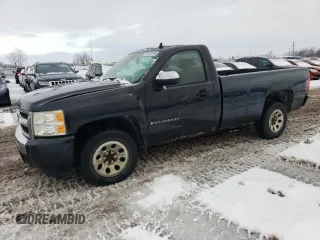 2009 Chevrolet Silverado 1500 Work Truck with VIN 1GCEC14X19Z182262, listed as a Copart auction lot 82851404 with 296,528 mi miles and Clean Title. Bid and sale history available at DreamBid. Image 1.