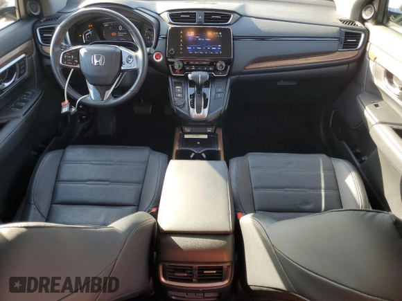 2021 Honda CR-V Touring with VIN 5J6RW1H95ML001979, listed as a Copart auction lot 45148675 with 35,838 mi miles and Salvage Title. Bid and sale history available at carsss.com. Image 8.