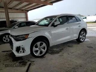 2024 Audi Q5 S line Premium Plus z VIN WA1EAAFY4R2023038, wystawiony jako Copart lot #50983625 z przebiegiem 25 634 mil mil oraz Szkoda całkowita • Salvage title. Historia ofert i sprzedaży dostępna na DreamBid. Obrazek 1.