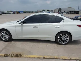 2021 Infiniti Q50 Luxe z VIN JN1EV7BRXMM752446, wystawiony jako IAAI lot #42158327 z przebiegiem 49 834 mil mil oraz . Historia ofert i sprzedaży dostępna na DreamBid. Obrazek 14.