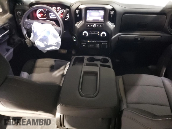 2024 Chevrolet Silverado 1500 Custom with VIN 3GCPDBEK8RG233125, listed as a Copart auction lot 51180035 with 18,439 mi miles and Salvage Title. Bid and sale history available at DreamBid. Image 8.