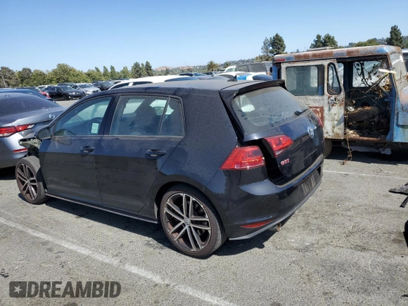 2017 Volkswagen Golf GTI S with VIN 3VW447AU8HM042180, listed as a Copart auction lot 65443834 with 28,449 mi miles and Salvage Title. Bid and sale history available at carsss.com. Image 2.
