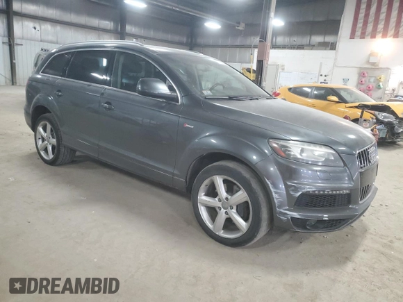 2011 Audi Q7 S line with VIN WA1DGAFE7BD010360, listed as a Copart auction lot 75758314 with 192,515 mi miles and Clean title. Bid and sale history available at DreamBid. Image 4.