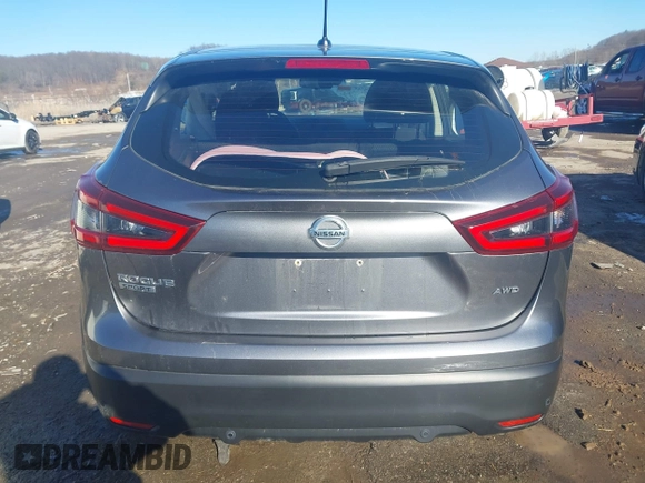 2020 Nissan Rogue Sport SL with VIN JN1BJ1CWXLW386085, listed as a IAAI auction lot 41573909 with 60,167 mi miles. Bid and sale history available at carsss.com. Image 16.