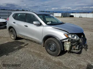 2016 Nissan Rogue SV with VIN KNMAT2MV4GP599449, listed as a Copart auction lot 43817365 with 163,844 mi miles and Salvage Title. Bid and sale history available at carsss.com. Image 4.