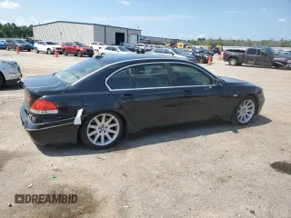 2003 BMW 7 Series 745Li with VIN WBAGN63403DR14647, listed as a Copart auction lot 65551264 with Not Provided miles and Clean Title. Bid and sale history available at carsss.com. Image 3.