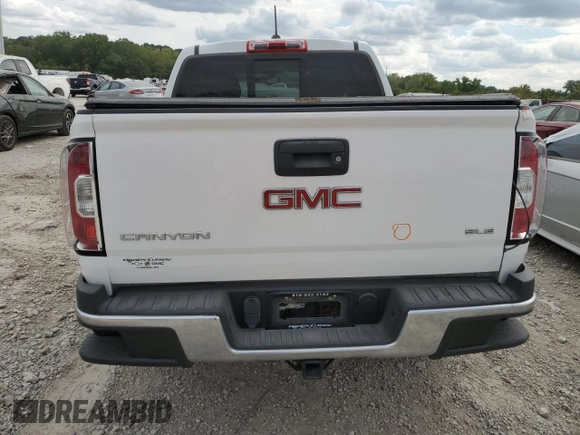 2016 GMC Canyon 4WD SLE with VIN 1GTG6CE37G1118407, listed as a Copart auction lot 71991644 with 79,515 mi miles and Salvage Title. Bid and sale history available at carsss.com. Image 6.
