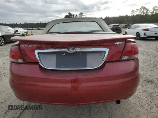 2004 Chrysler Sebring GTC z VIN 1C3EL75R74N196447, wystawiony jako Copart lot #85676674 z przebiegiem Nie podano mil oraz Czysty tytuł • Clean title. Historia ofert i sprzedaży dostępna na DreamBid. Obrazek 6.