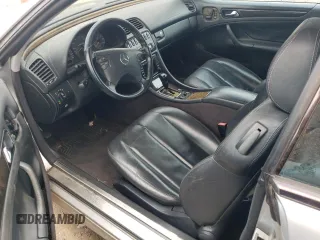 2002 Mercedes-Benz CLK 55 AMG with VIN WDBLK74G12T115679, listed as a Copart auction lot 71442244 with Not Provided miles and Salvage Title. Bid and sale history available at DreamBid. Image 8.