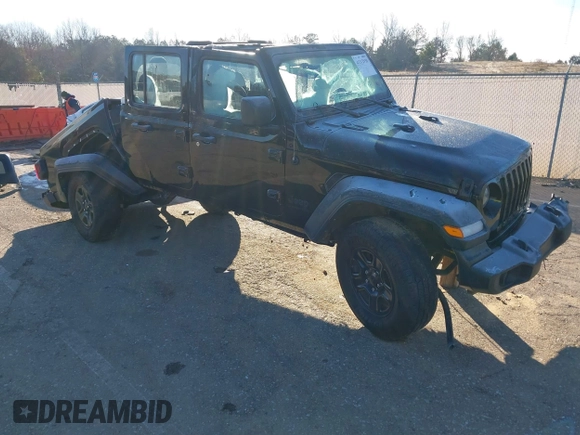 2021 Jeep Gladiator Sport S z VIN 1C6JJTAG4ML599463, wystawiony jako IAAI lot #41312938 z przebiegiem 169 189 mil mil oraz . Historia ofert i sprzedaży dostępna na DreamBid. Obrazek 1.