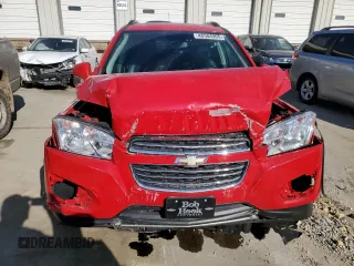 2015 Chevrolet Trax LT with VIN KL7CJRSB1FB118680, listed as a Copart auction lot 48504905 with 45,717 mi miles and Salvage Title. Bid and sale history available at carsss.com. Image 5.