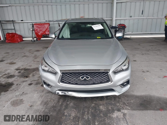 2020 Infiniti Q50 Luxe with VIN JN1EV7AP4LM206062, listed as a IAAI auction lot 41208388 with 64,621 mi miles and . Bid and sale history available at DreamBid. Image 13.