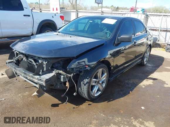 2010 Ford Fusion SPORT with VIN 3FAHP0DC9AR331041, listed as a IAAI auction lot 41876028 with 206,021 mi miles. Bid and sale history available at carsss.com. Image 18.