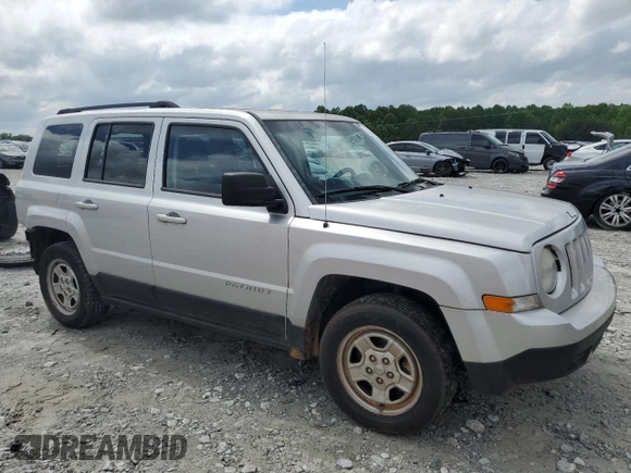 2013 Jeep Patriot Sport z VIN 1C4NJPBA1DD272816, wystawiony jako Copart lot #58267445 z przebiegiem 74 099 mil mil oraz Szkoda całkowita • Salvage title. Historia ofert i sprzedaży dostępna na DreamBid. Obrazek 4.