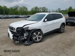 2021 Jeep Cherokee Limited with VIN 1C4PJMDXXMD122082, listed as a Copart auction lot 56359945 with 29,321 mi miles and Salvage title. Bid and sale history available at DreamBid. Image 1.