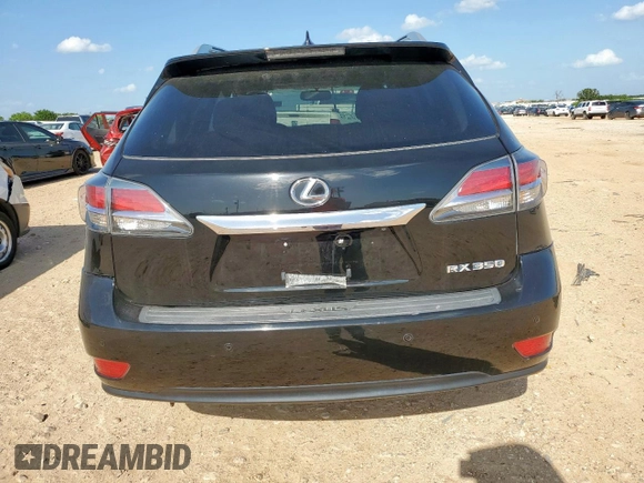 2015 Lexus RX 350 with VIN 2T2ZK1BA6FC178583, listed as a Copart auction lot 60499625 with 166,913 mi miles and Salvage title. Bid and sale history available at DreamBid. Image 6.