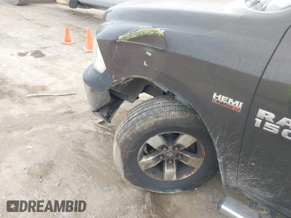 2016 Ram 1500 Express with VIN 1C6RR7KT7GS305711, listed as a IAAI auction lot 41749319 with 96,107 mi miles and . Bid and sale history available at DreamBid. Image 6.