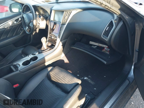 2014 Infiniti Q50 Sport with VIN JN1BV7AR0EM689590, listed as a IAAI auction lot 41766451 with Not Provided miles and . Bid and sale history available at DreamBid. Image 5.